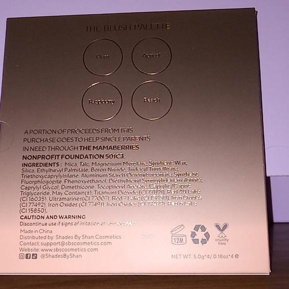 Shades by Shan: Blush palette - Picture 3 of 3